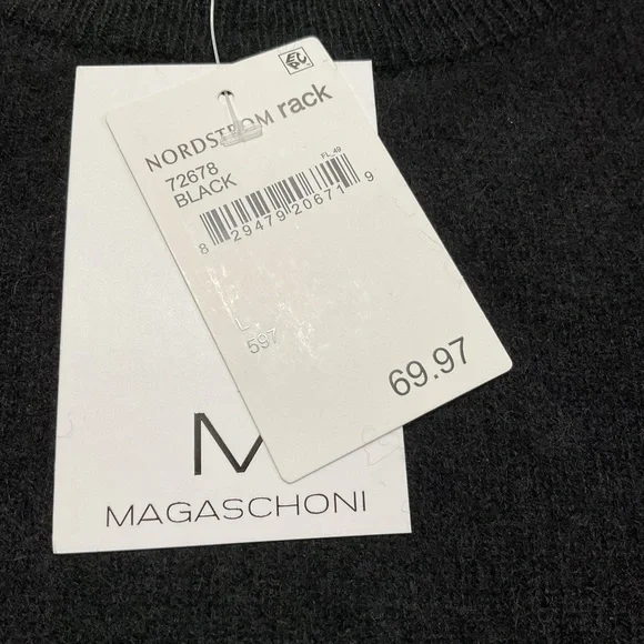 Magaschoni Black Crewneck Sweater - Picture 4 of 6
